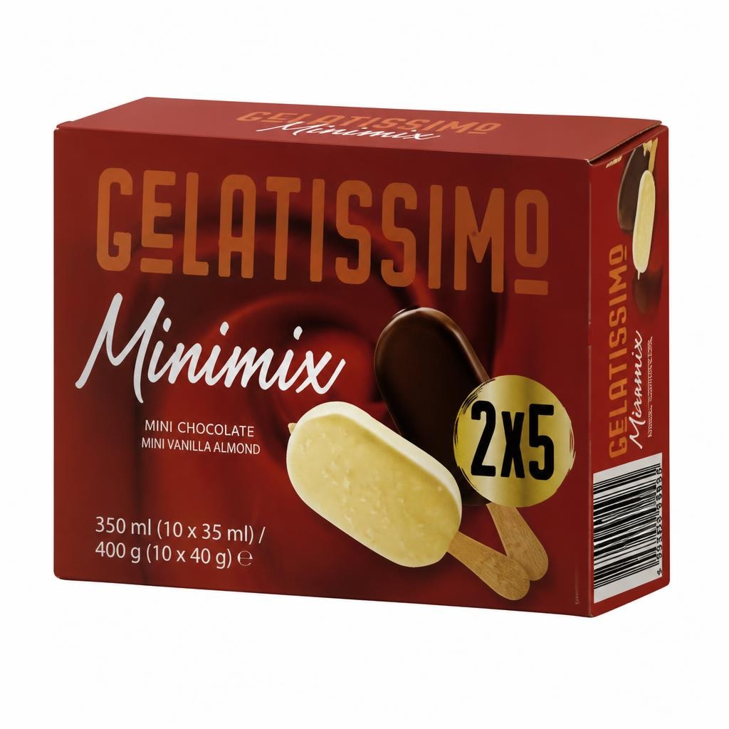 GELATISSIMO Sladoled 4x110ml, 3x90ml Akcija u trgovini Konzum