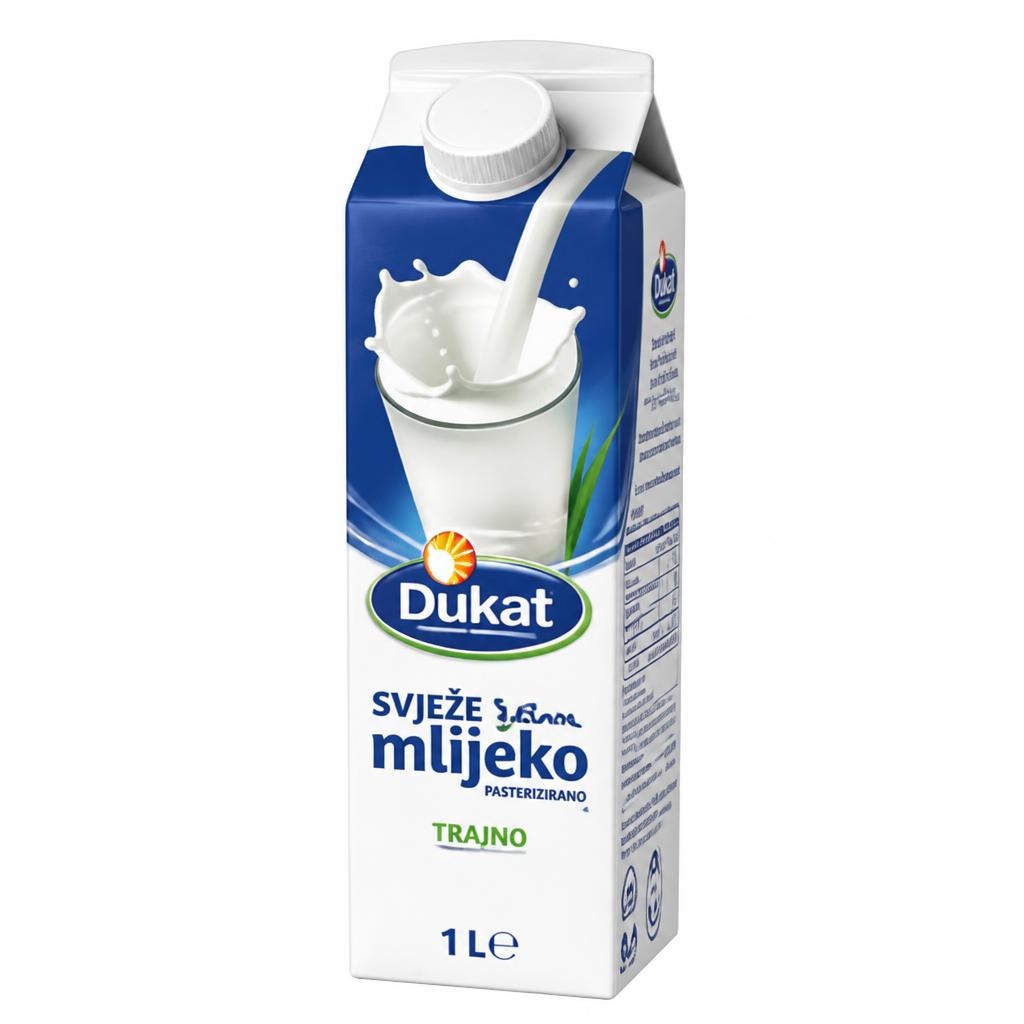 Dukat svježe mlijeko 1 L Akcija u trgovini Konzum