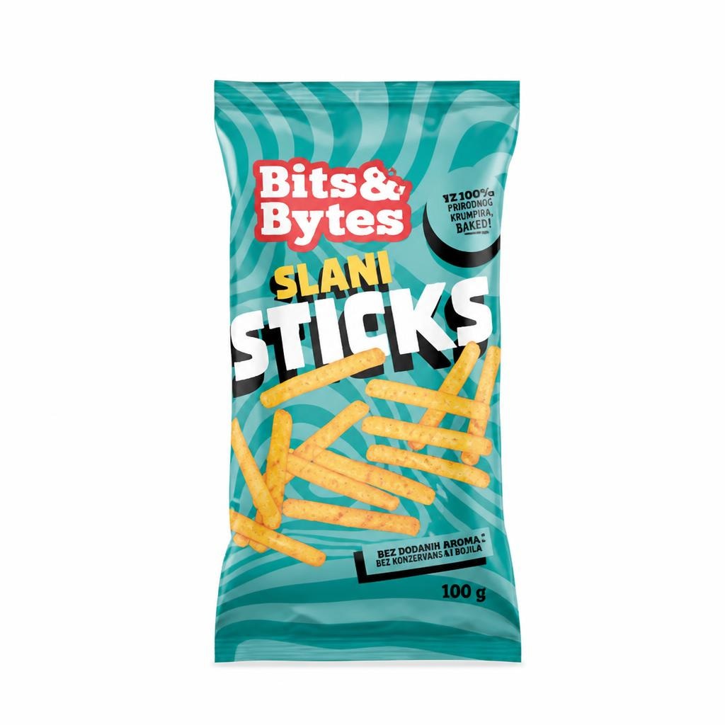 Bits&Bytes čips 100 g Akcija u trgovini Plodine