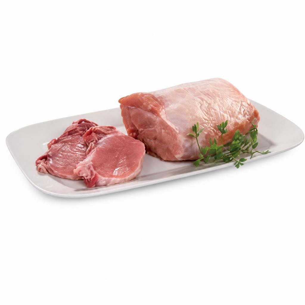 Svinjska slabina i leđa 1 kg Akcija u trgovini Konzum
