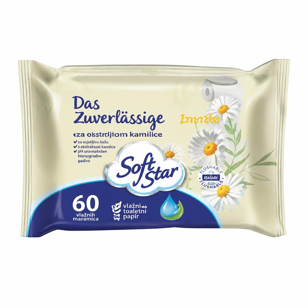 Softstar vlažni toaletni papir Akcija u trgovini Mueller