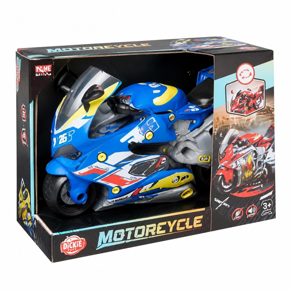 Motocikl Dickie Akcija u trgovini Tedi