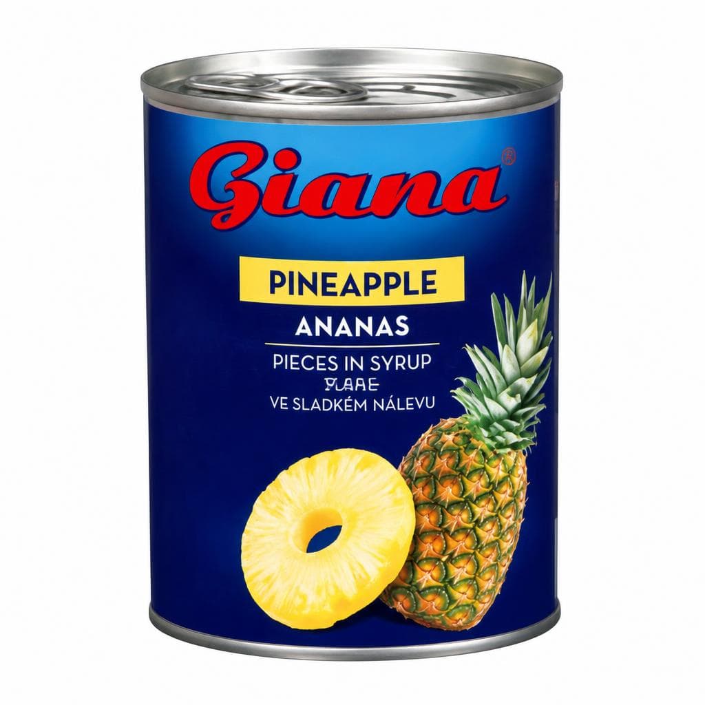 Kompot od ananasa Giana kolutovi 565 ml Akcija u trgovini KTC