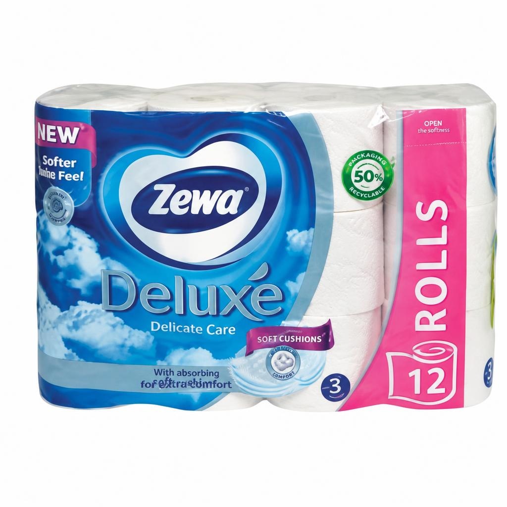 Zewa troslojni toaletni papir 12 rola - Akcija u trgovini Dm