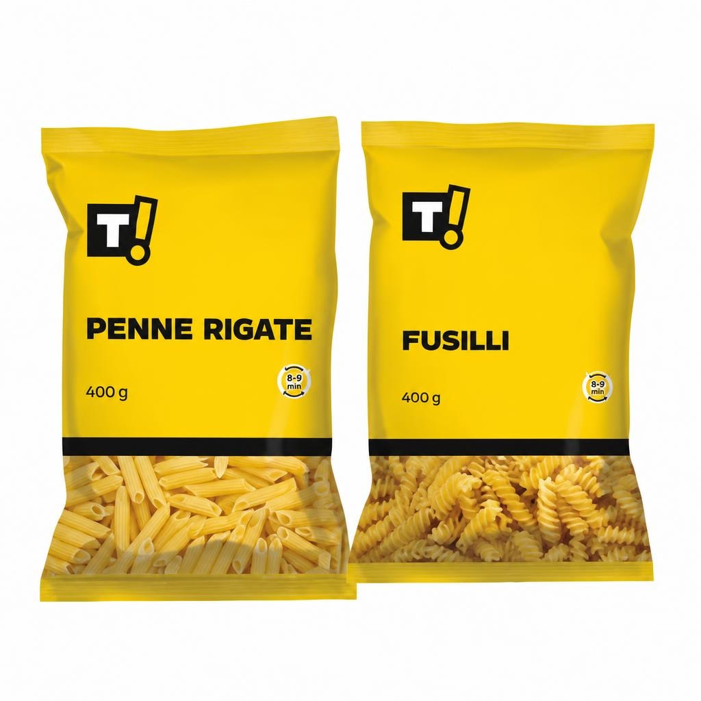 T! Tjestenina 400 g - Akcija u trgovini Tommy