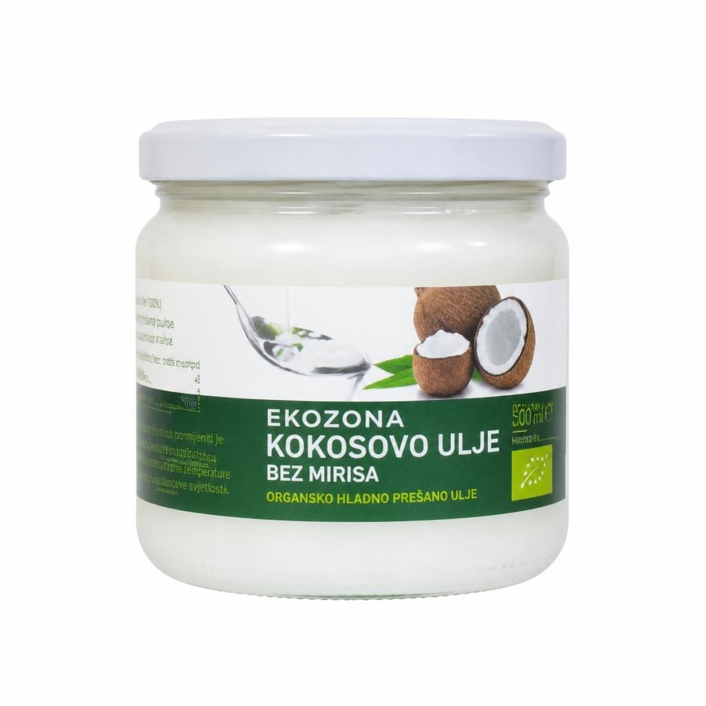 Ekozona kokosovo ulje 500 ml Akcija u trgovini KTC