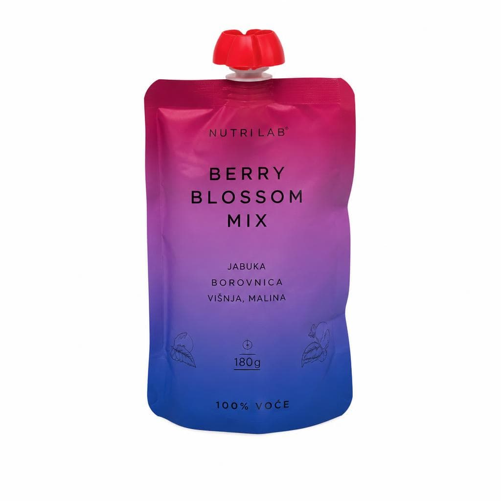 Nutri Lab voćni pire Berry Blossom Mix 180 g Akcija u trgovini Dm
