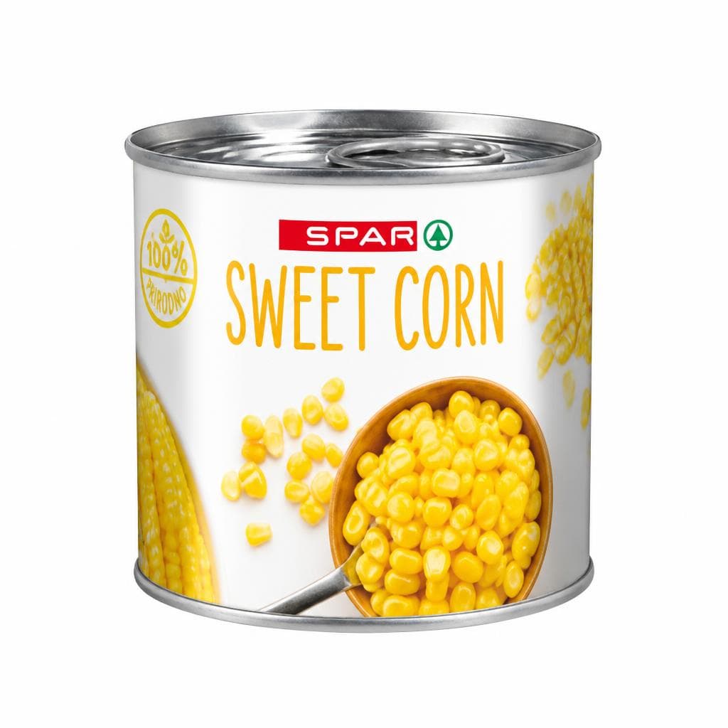 Kukuruz šećerac 340 g Spar Akcija u trgovini Spar