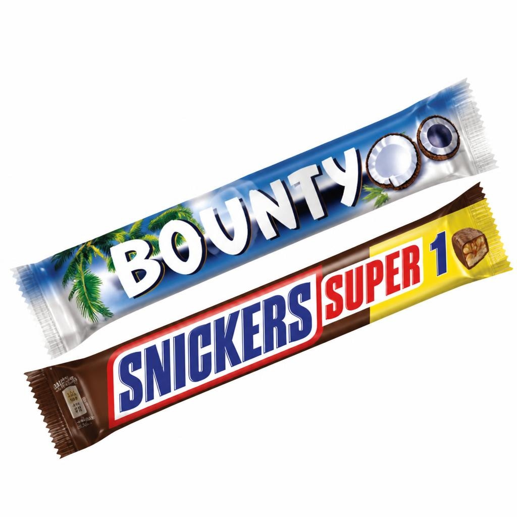 Snickers ili Bounty čokoladni desert Akcija u trgovini Tommy