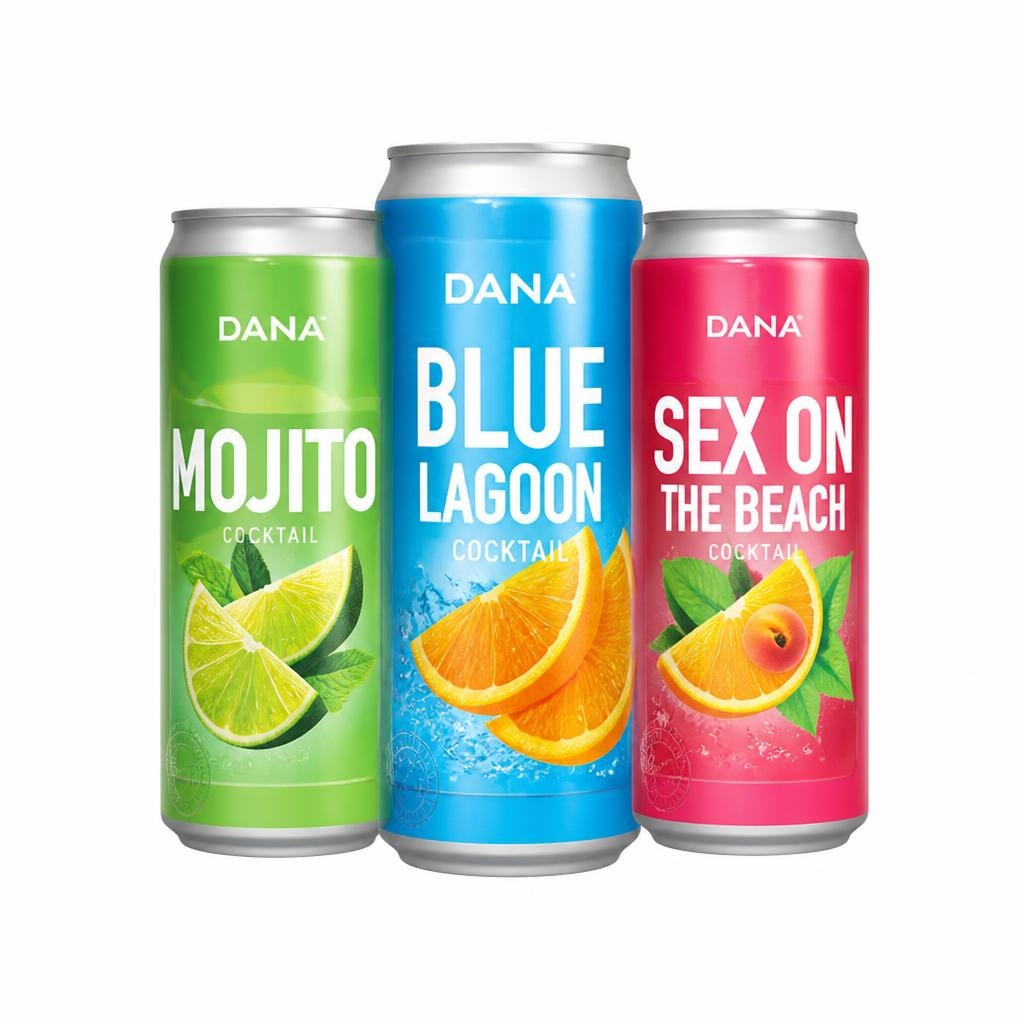 Dana kokteli 0.33 L Akcija u trgovini Lidl