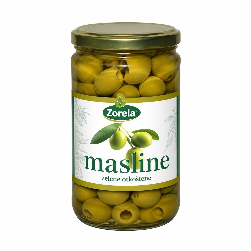 Zorela Masline zelene otkoštene 300 g - Akcija u trgovini NTL