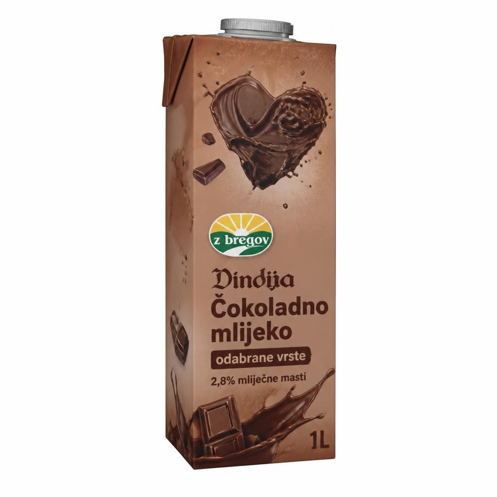 Vindija Čokoladno mlijeko 200 ml - 1 l Akcija u trgovini Plodine