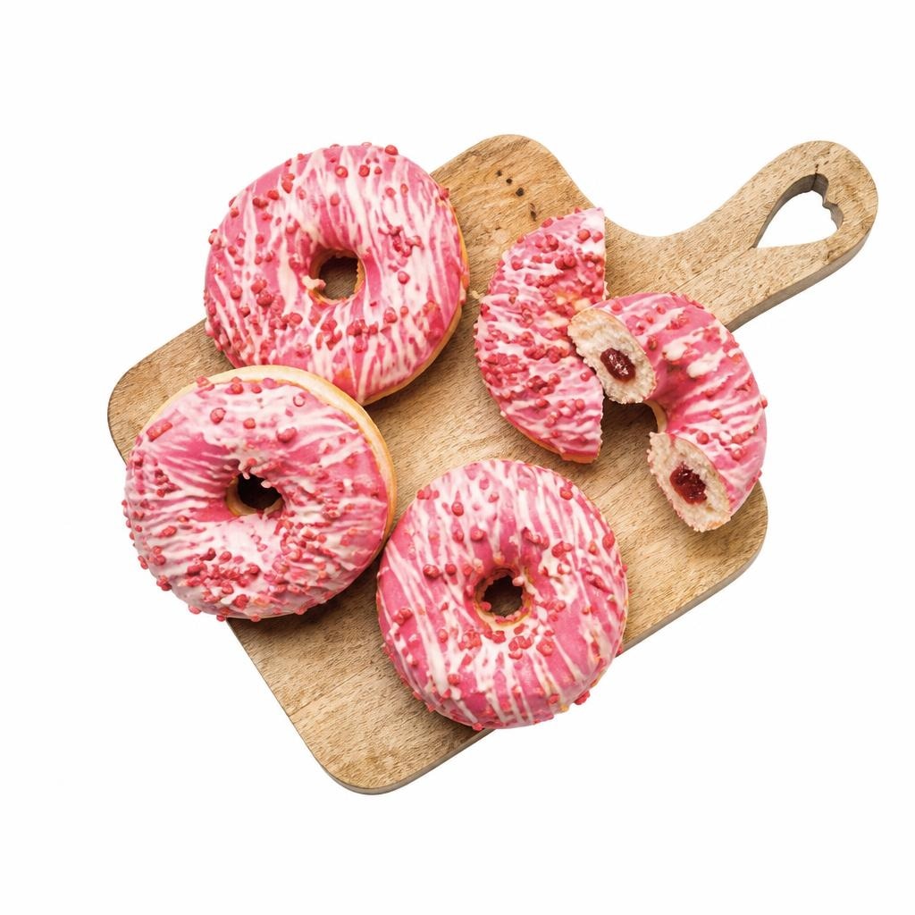Donut vanilija i jagoda 69 g Akcija u trgovini Kaufland