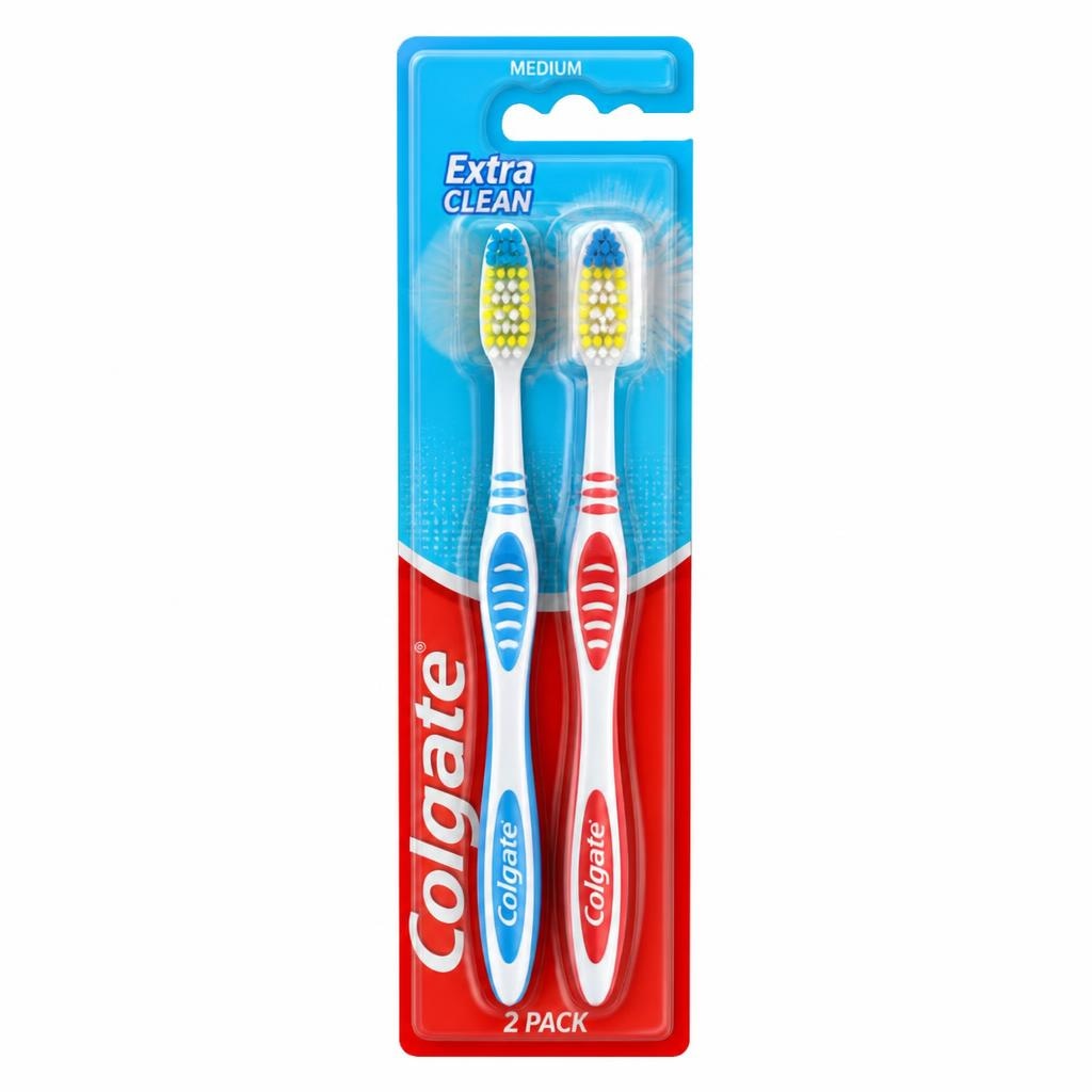 Colgate Extra Clean Medium četkica za zube 2+1 GRATIS Akcija u trgovini Mueller