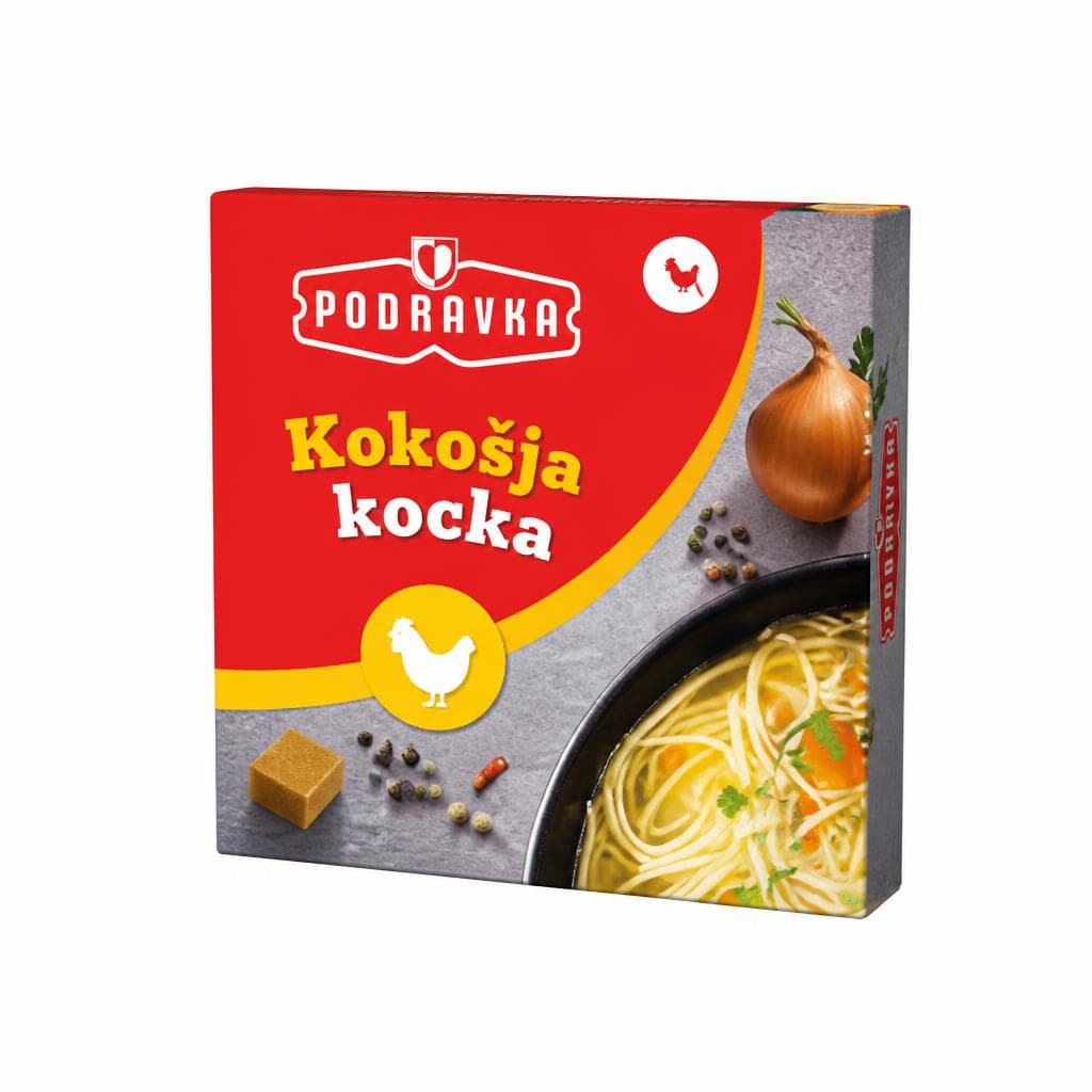 Podravka kocka za juhu 40 g Akcija u trgovini Studenac