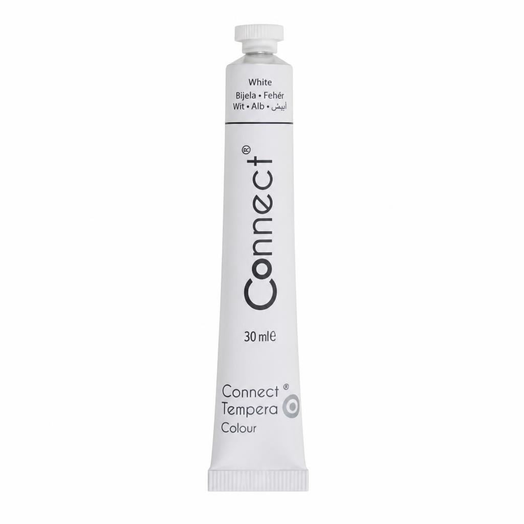 Connect tempera bijela 30ml, kom Akcija u trgovini Konzum