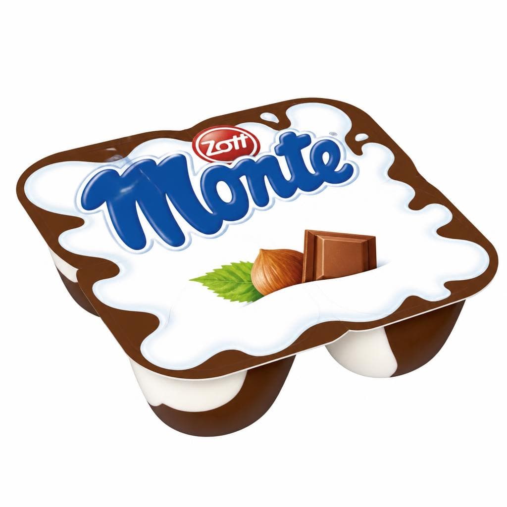 Puding Monte Zott 4 x 55 g Akcija u trgovini Bakmaz