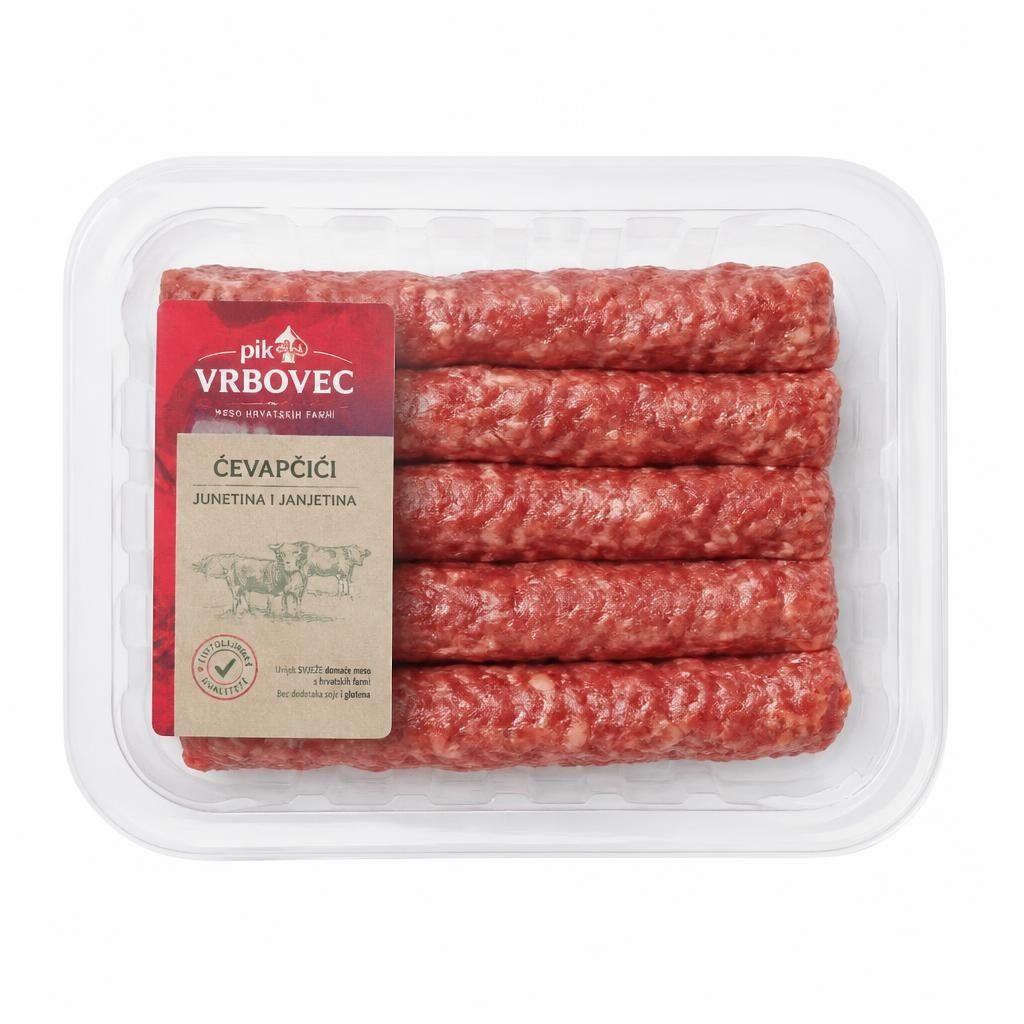Svježi ćevapčići junetina i janjetina 500 g Akcija u trgovini Lidl