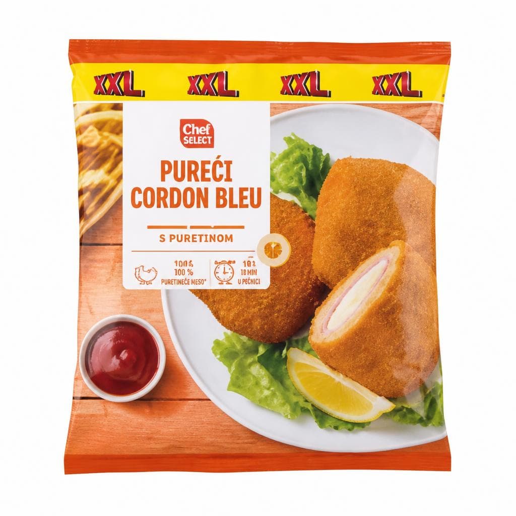 Chef Select pureći Cordon Bleu XXL 1.5 kg Akcija u trgovini Lidl