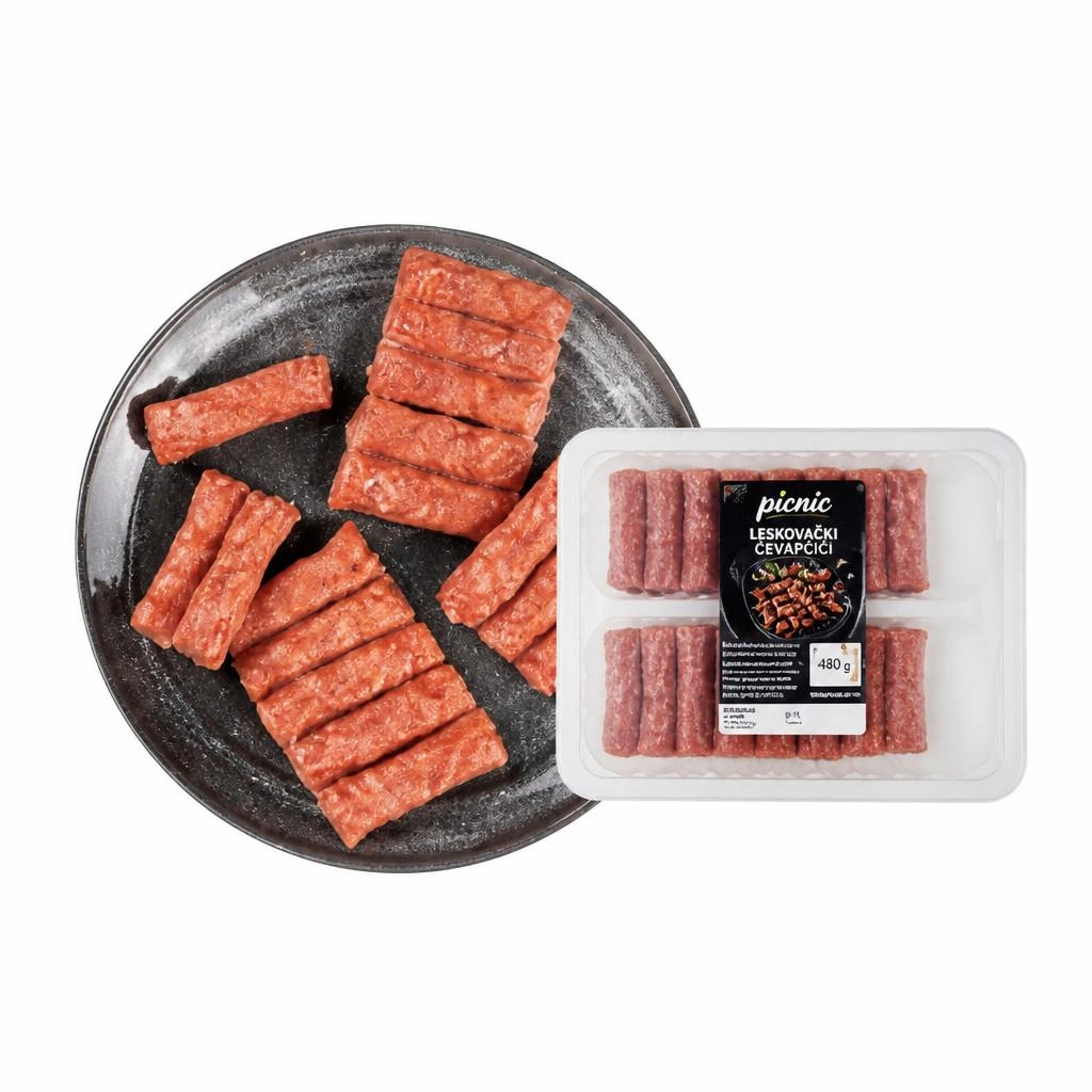 Picnic Leskovački ćevapčići 480 g Akcija u trgovini Kaufland