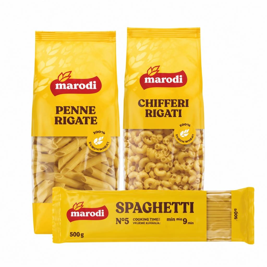 Tjestenina 400 g Marodi - Akcija u trgovini Djelo