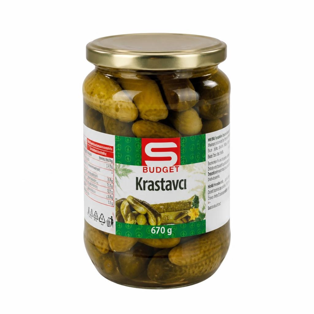Krastavci 670 g S-BUDGET - Akcija u trgovini Spar