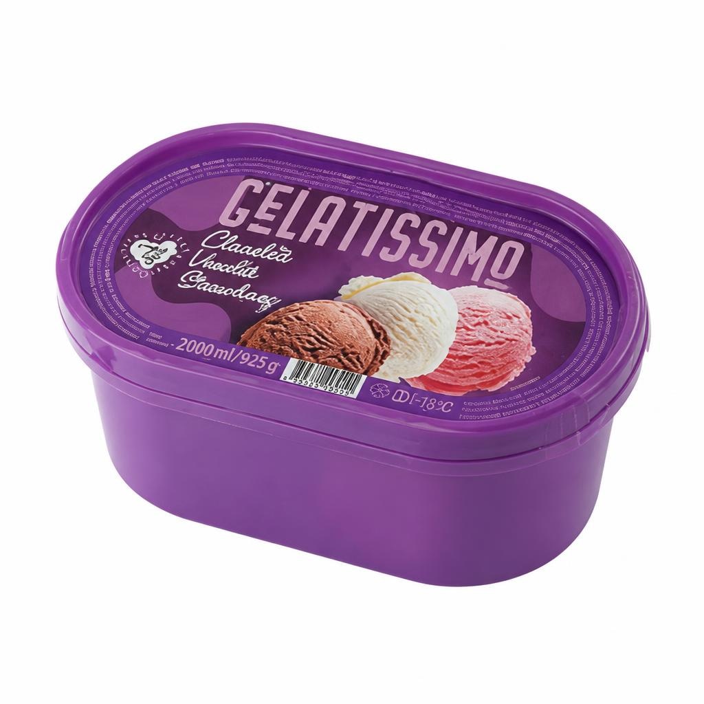 Gelatissimo Sladoled 3x90ml - Akcija u trgovini Konzum