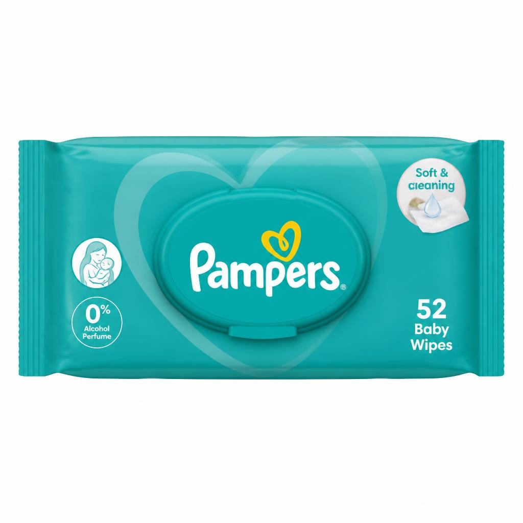 Pampers vlažne maramice Akcija u trgovini Plodine