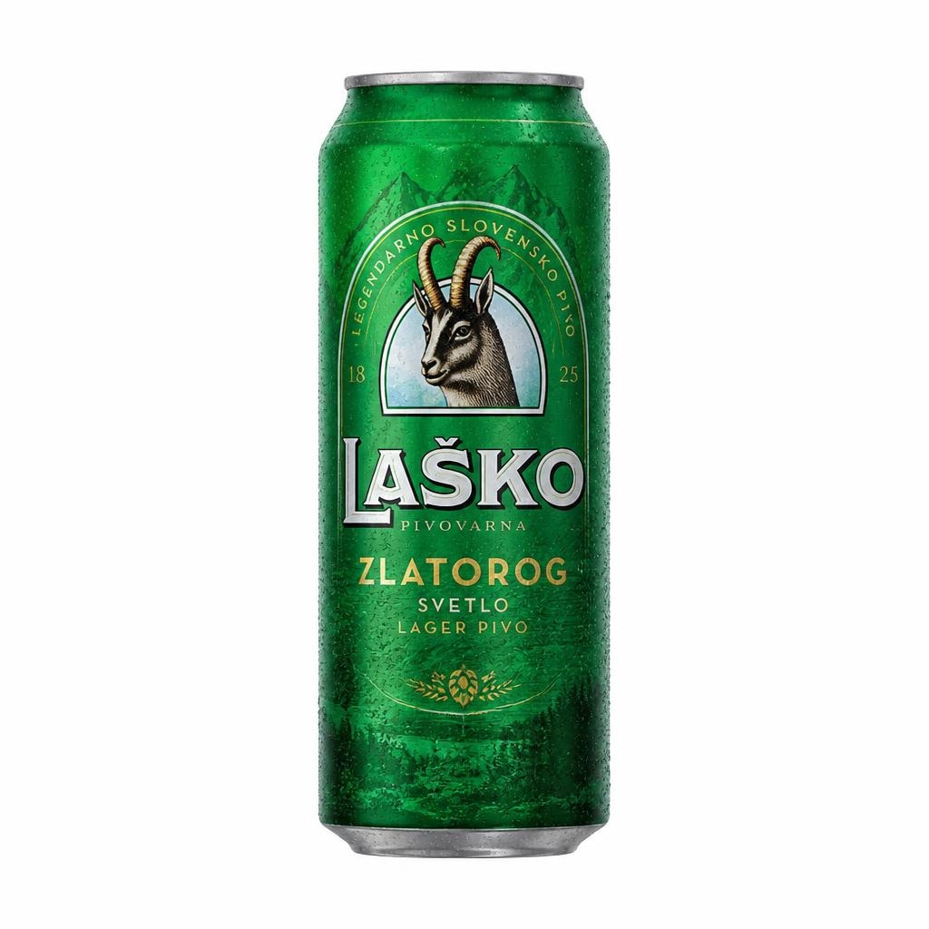 Pivo Laško Zlatorog 0.5 L Akcija u trgovini Gavranović
