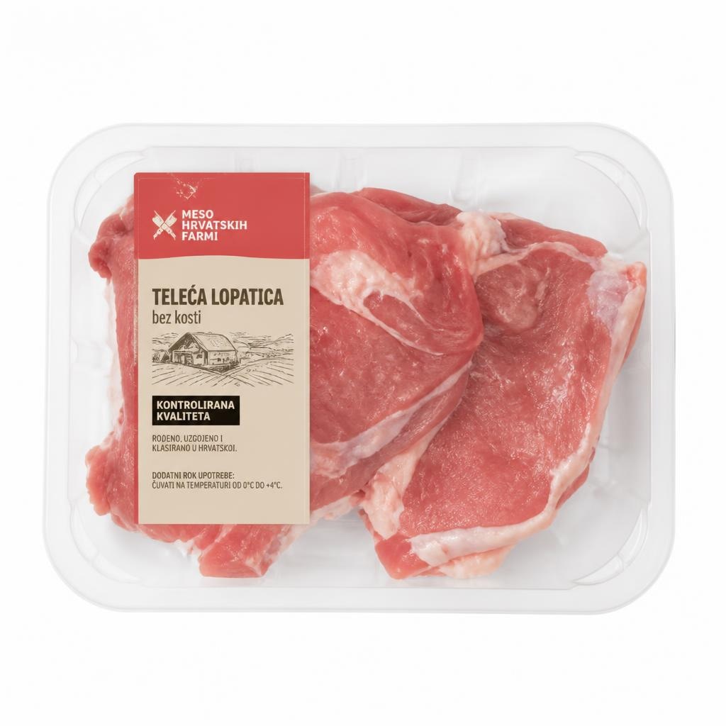 Svježa teleća lopatica cca 1 kg - Akcija u trgovini Lidl
