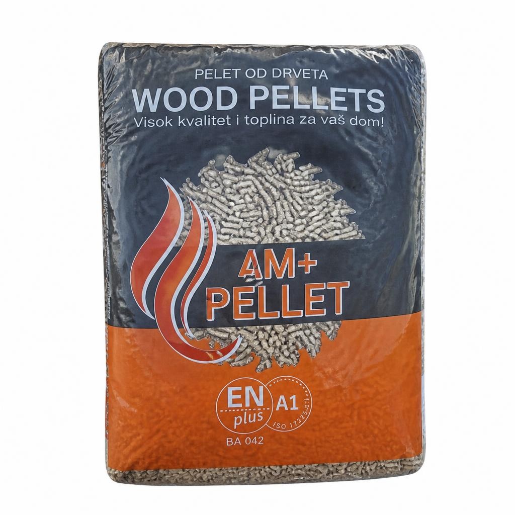 Pelet od drveta EN PLUS A1 15 kg 4M+ PELLET Akcija u trgovini Vinkoprom