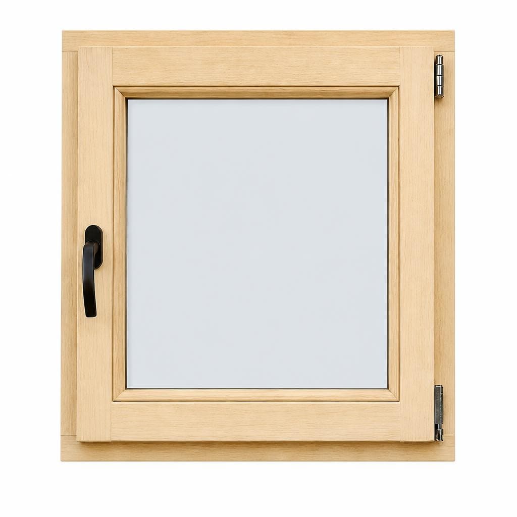 Drveni prozor 60 x 60 cm Akcija u trgovini Bauhaus