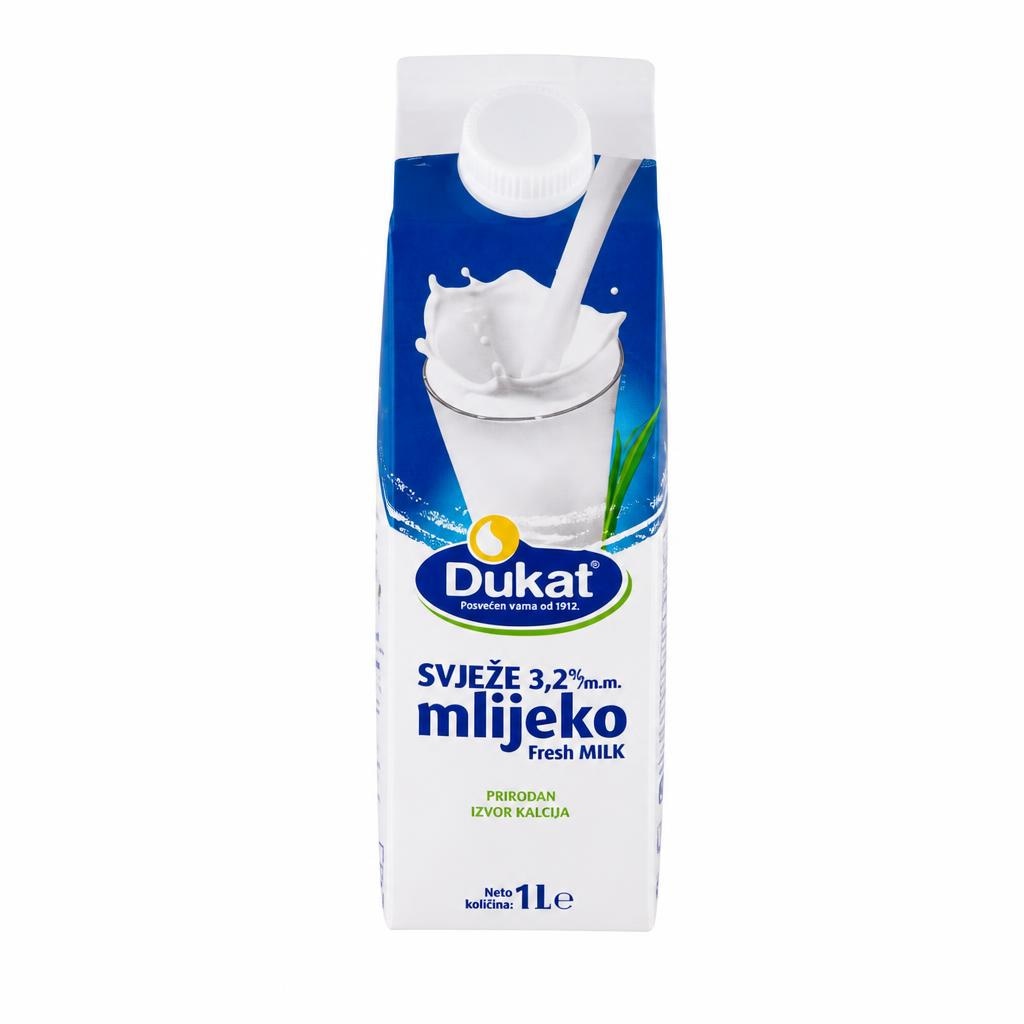 Dukat Svježe mlijeko 1 L - Akcija u trgovini Kaufland