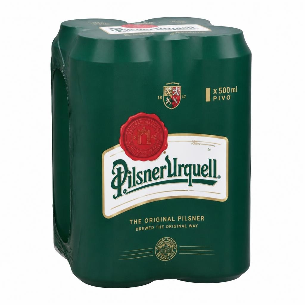 Pivo Pilsner Urquell 4x0,50L Akcija u trgovini Vrutak