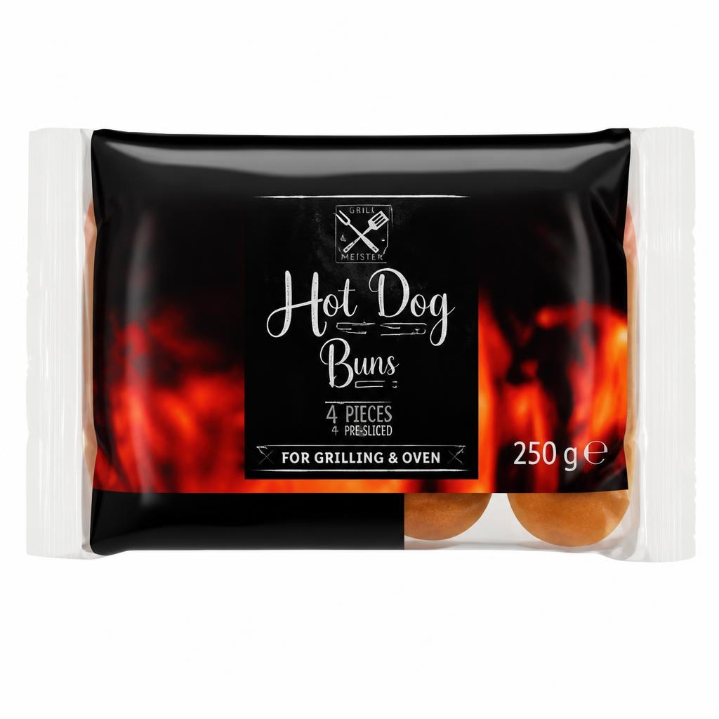 Grillmeister Hot dog peciva 250 g - Akcija u trgovini Lidl