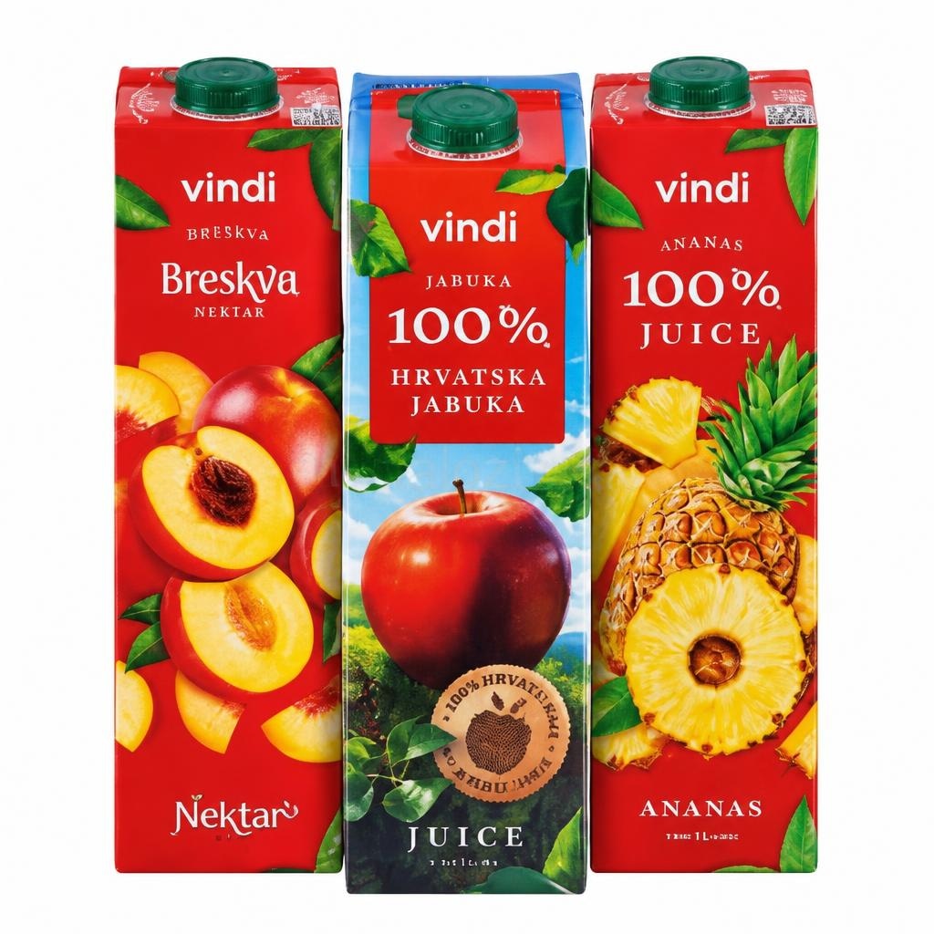 Vindi sokovi i nektari 1 L Akcija u trgovini Kaufland
