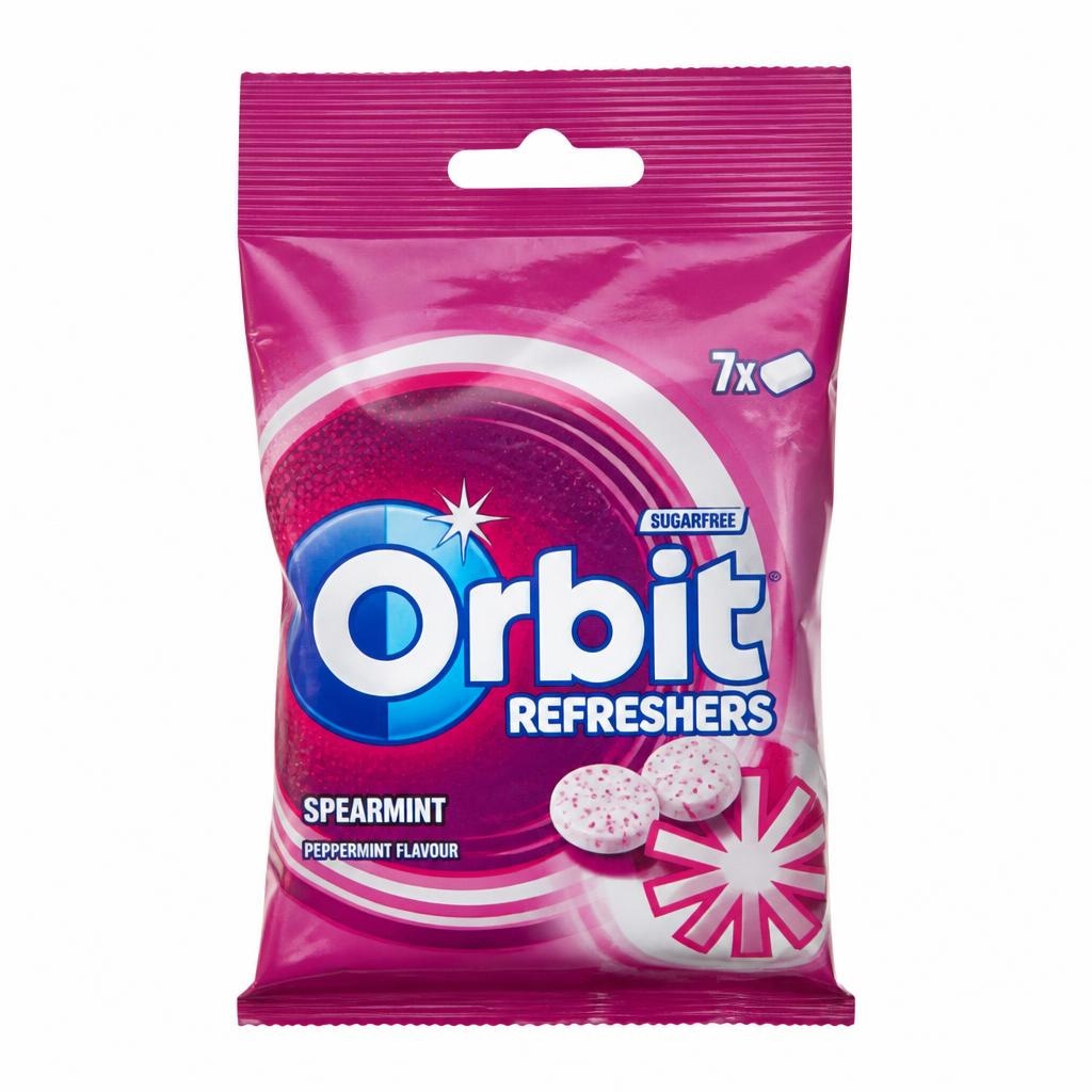 Orbit Refreshers žvake 67 g Akcija u trgovini Bakmaz