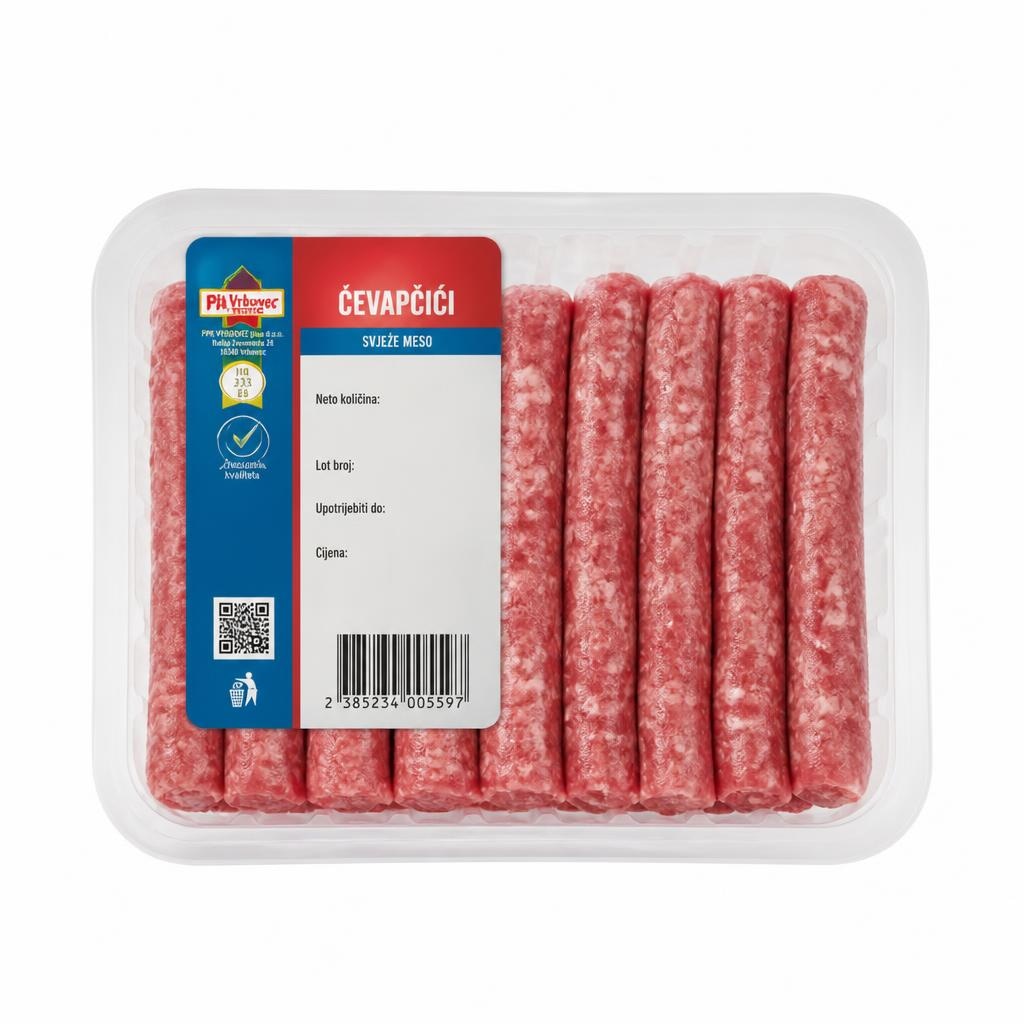 Svježi ćevapčići 1 kg - Akcija u trgovini Lidl