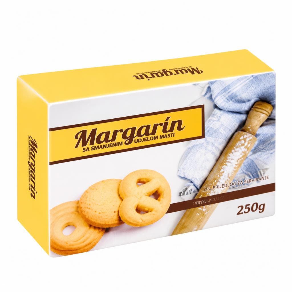 Margarin sa smanjenim udjelom masti 250 g Akcija u trgovini KTC