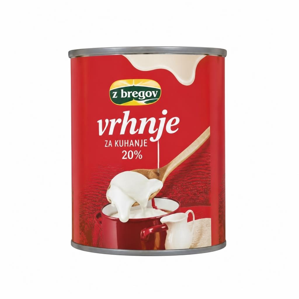 Zorela vrhnje za kuhanje 500 g Akcija u trgovini Bakmaz