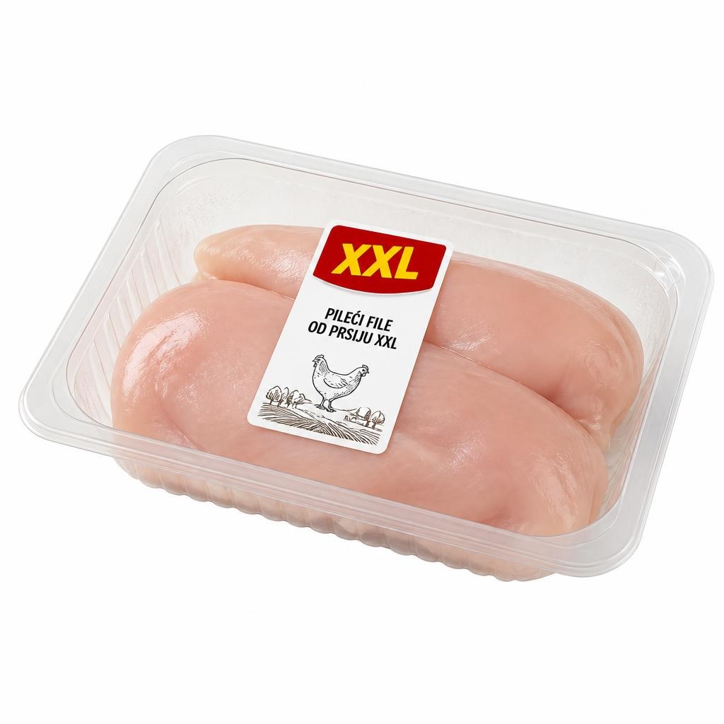 Perutnina Pileći file od prsiju cca 800 g - Akcija u trgovini NTL