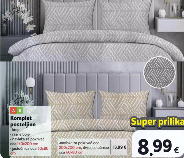 Komplet posteljine