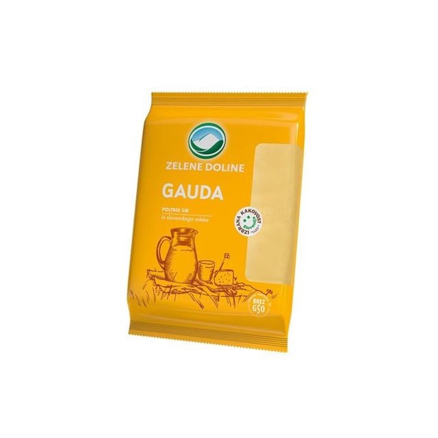 Polutvrdi sir Gauda Zelene doline - KTC katalog