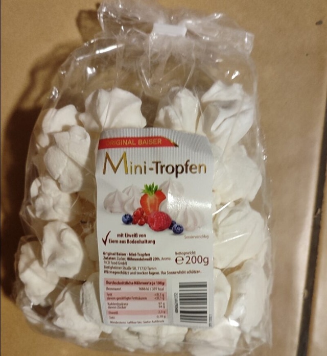 Original Baiser Mini-Tropfen