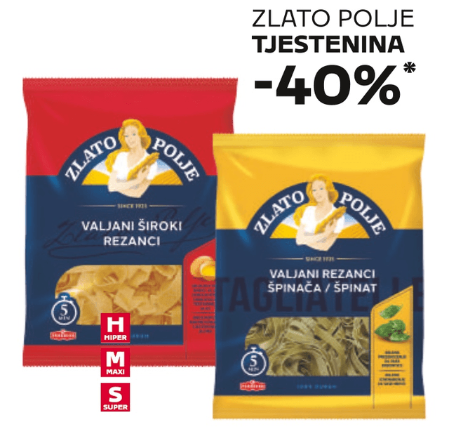 Zlato polje Tjestenina - Tommy katalog
