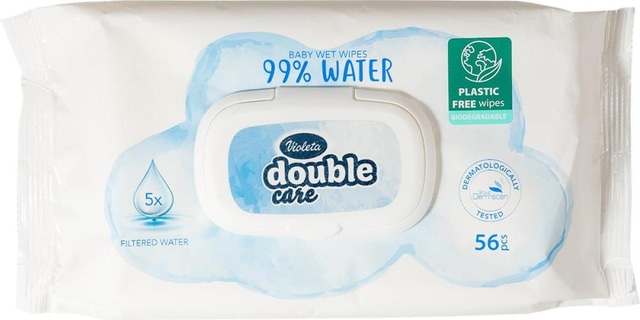 Violeta double care vlažne maramice - Dm katalog