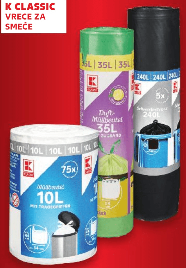K Classic Vreće za smeće - Kaufland katalog