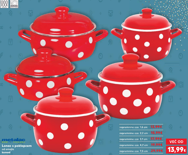 Metalac Lonac s poklopcem