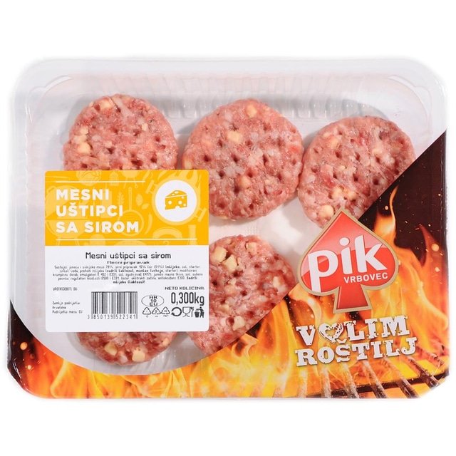 Pik Mesni uštipci sa sirom