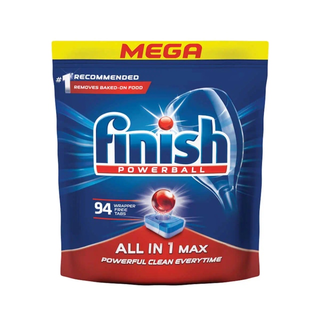Tablete za strojno pranje posuđa Finish All in one max